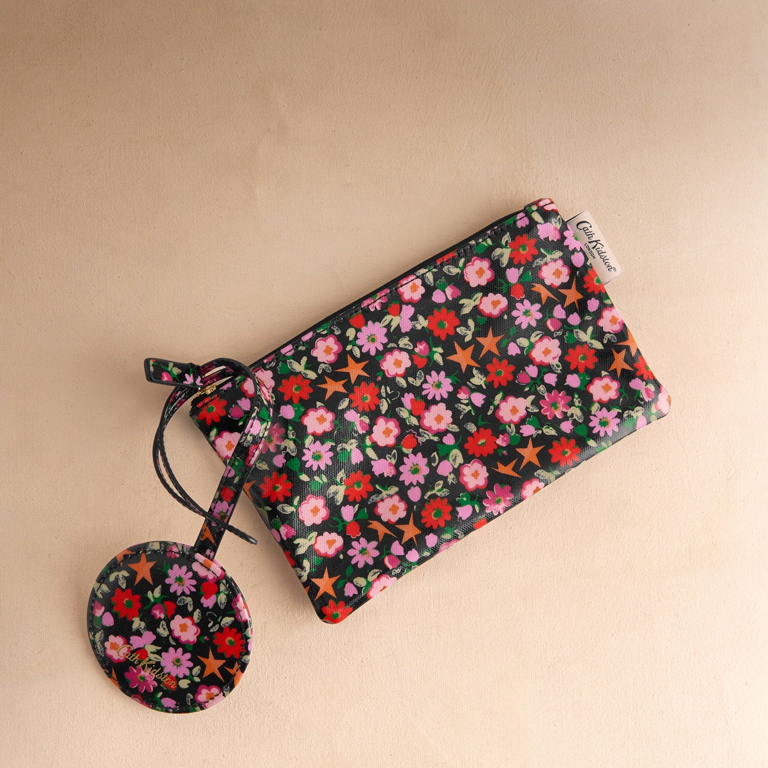 ギフトセット パース＆ミラー Folding Star Ditsy