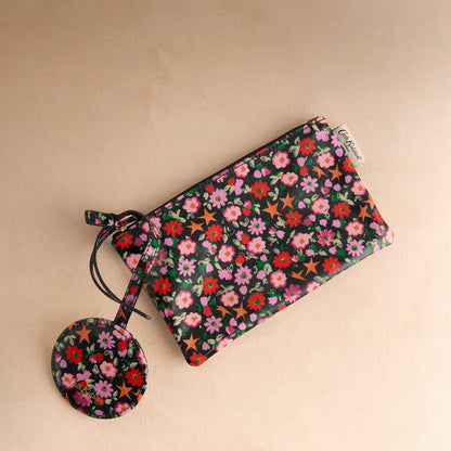 ギフトセット パース＆ミラー Folding Star Ditsy