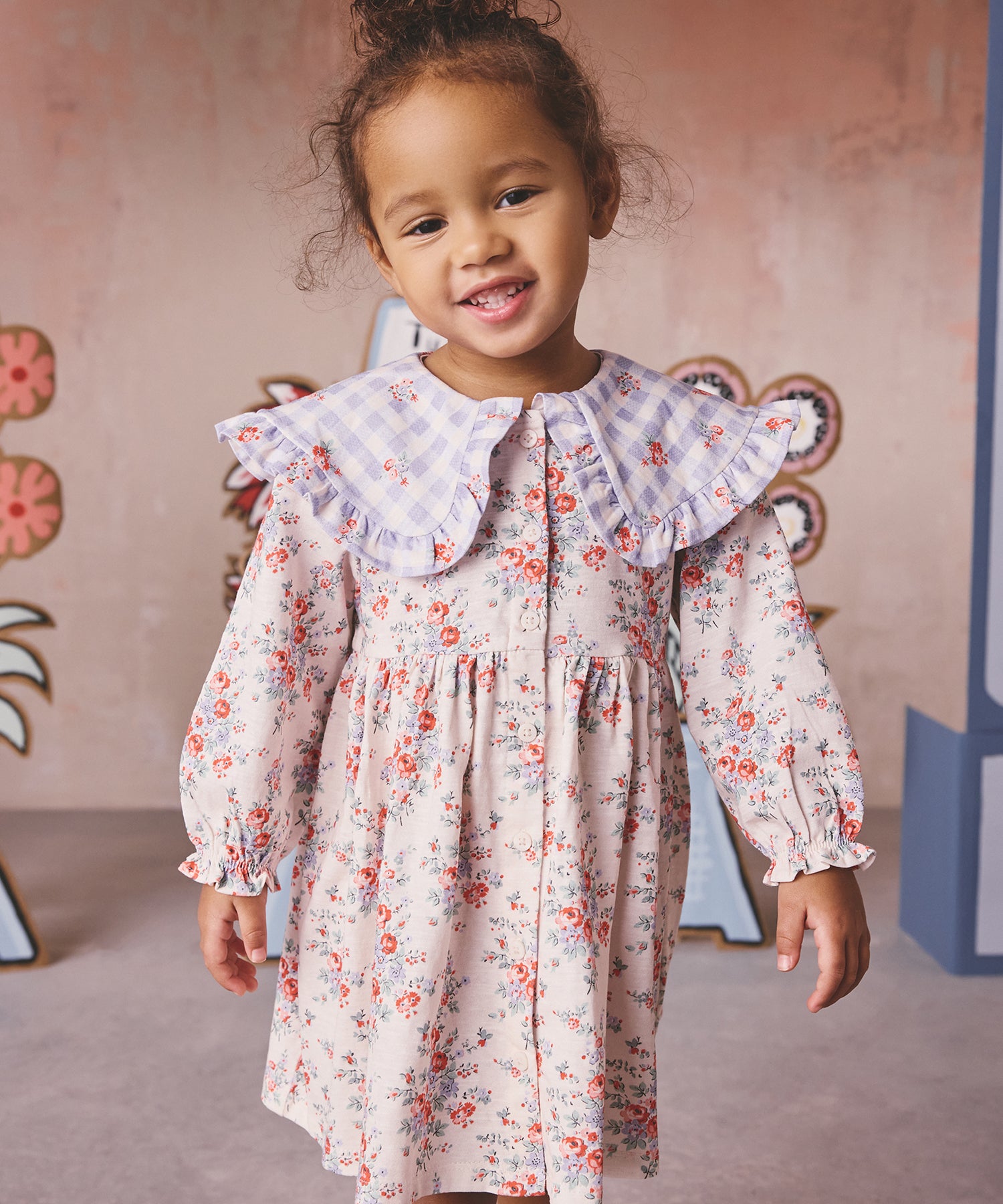 キッズ ティアード ワンピース Pony | Cath Kidston 日本公式