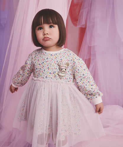 tokidoki キッズ チュール スウェット ワンピース Tokidoki Ditsy