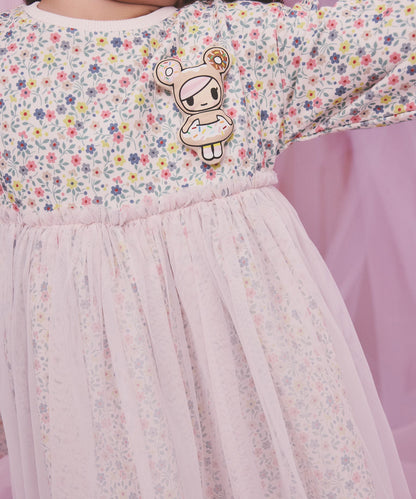 tokidoki キッズ チュール スウェット ワンピース Tokidoki Ditsy