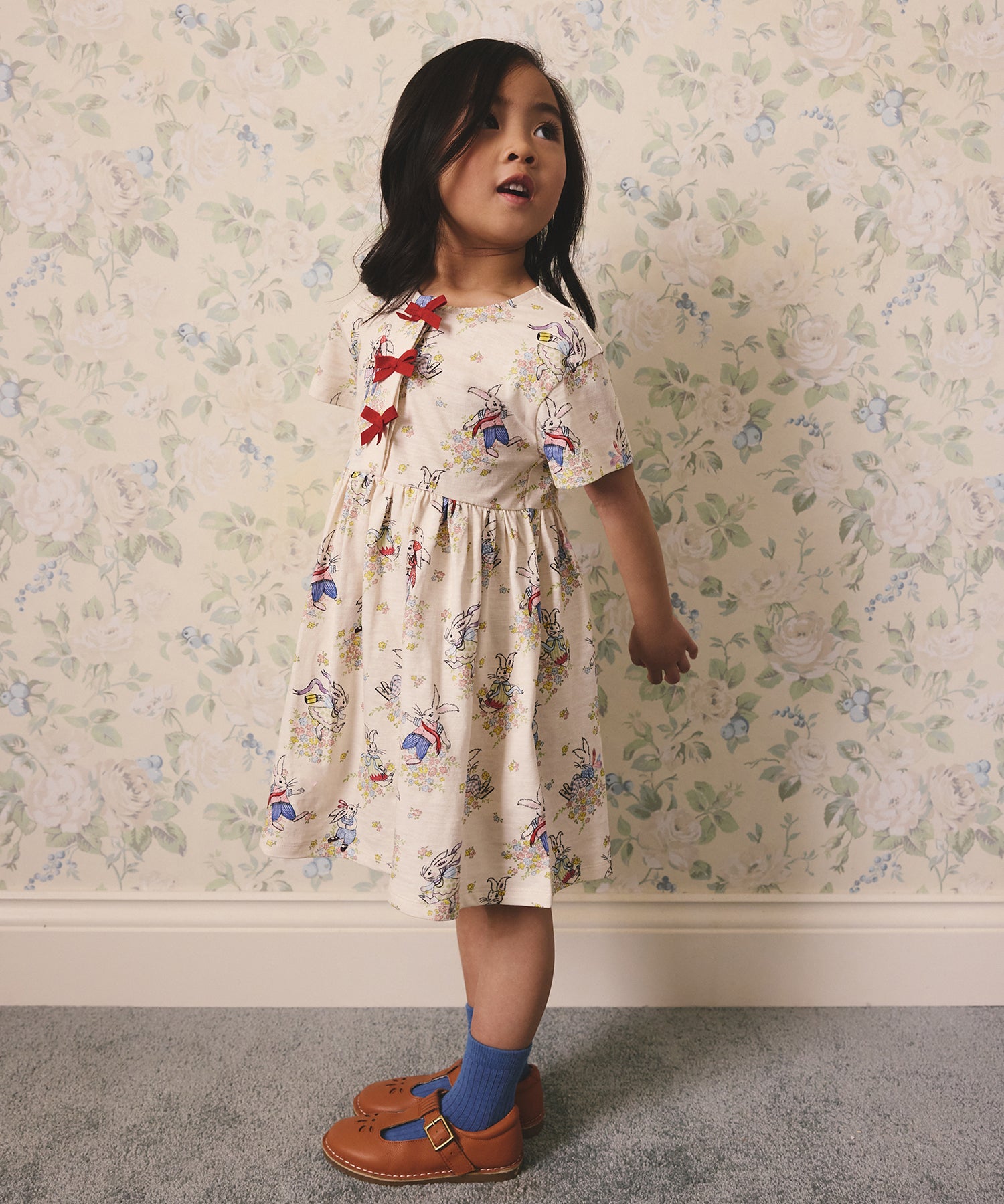 キッズ リボン ワンピース Easter Bunnies | Cath Kidston 日本公式