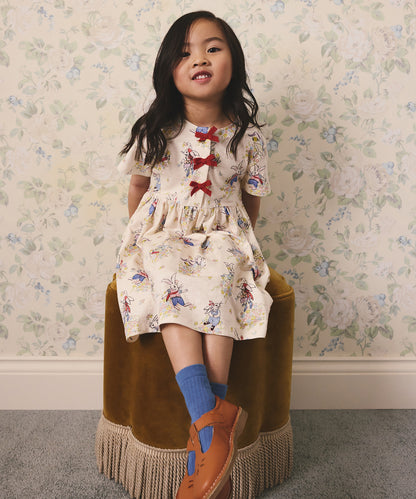 キッズ リボン ワンピース Easter Bunnies