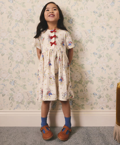 キッズ リボン ワンピース Easter Bunnies