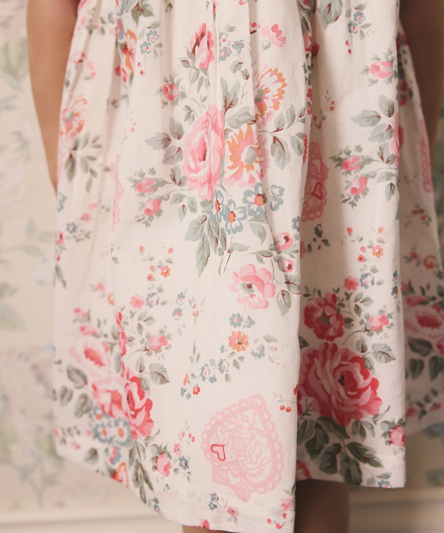 キッズ フリルワンピース Hackney Rose