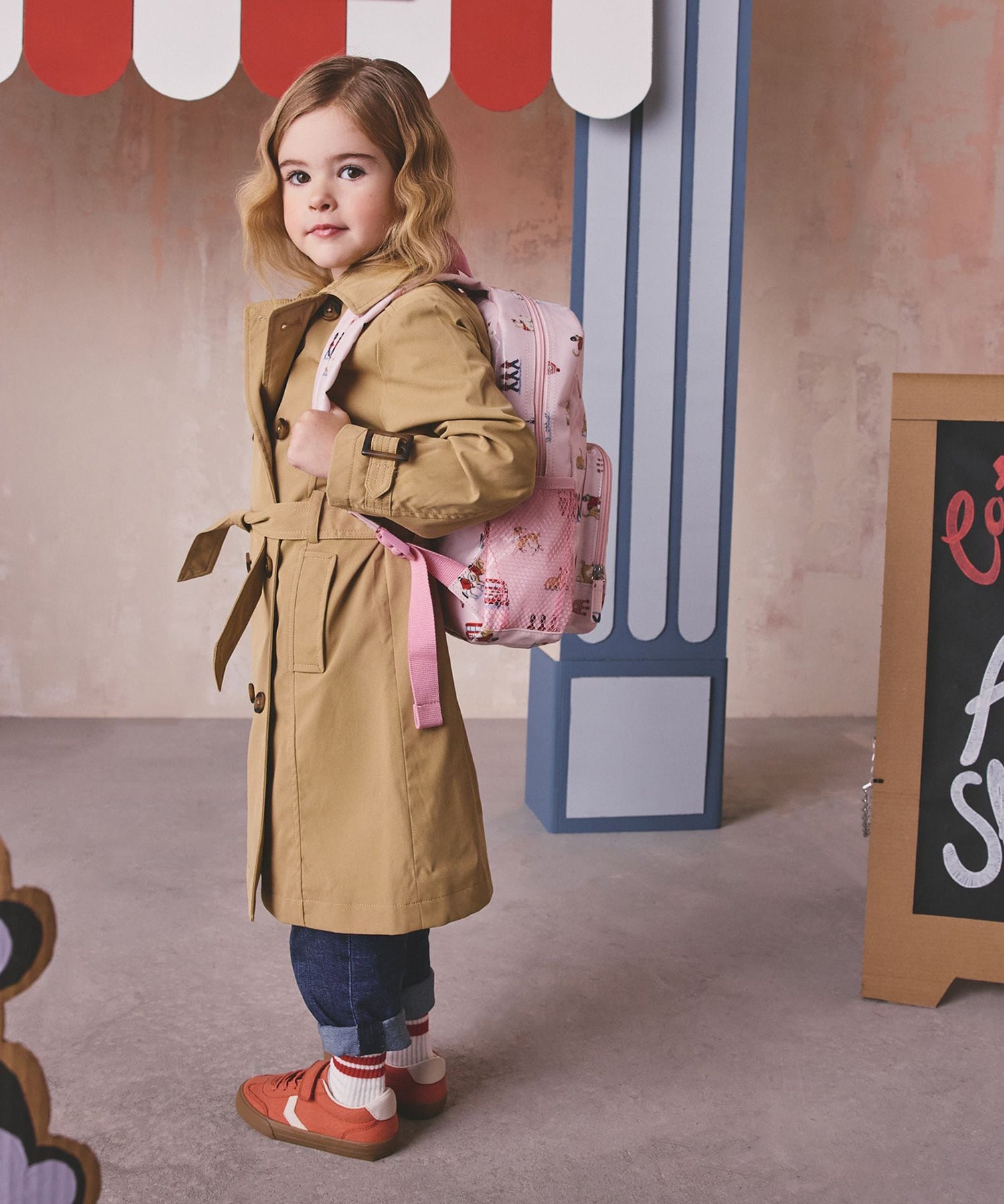 キッズ ラージ バックパック Queenies London | Cath Kidston 日本公式