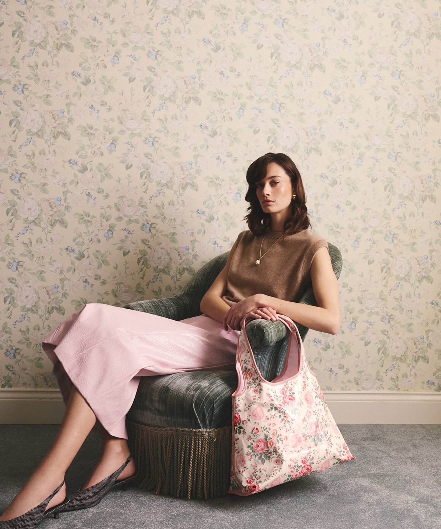 メリルボーン ショッパー Hackney Rose