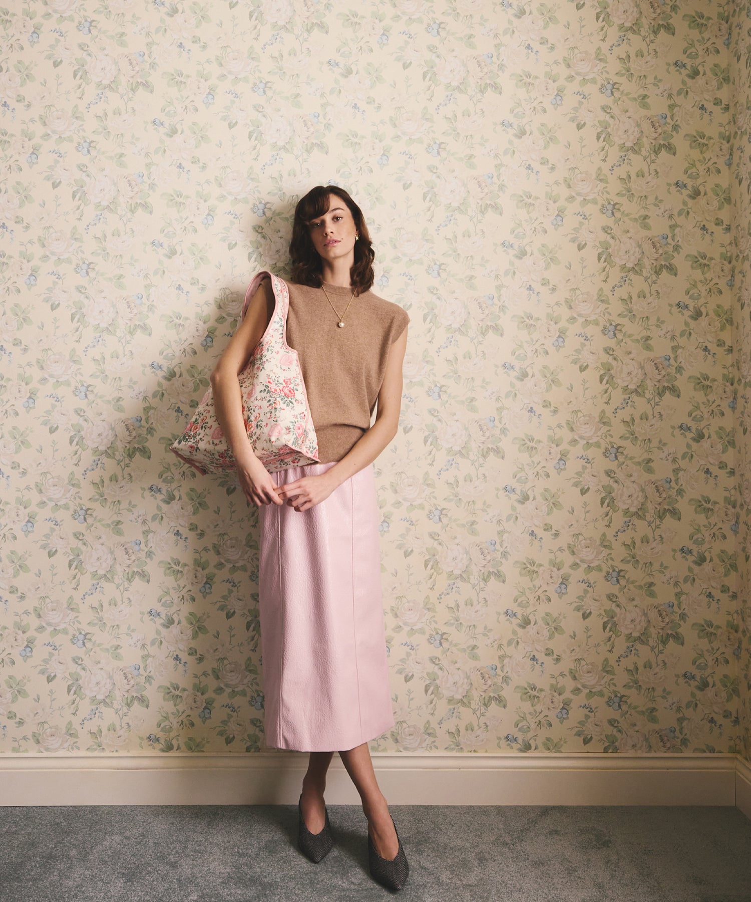 メリルボーン ショッパー Hackney Rose