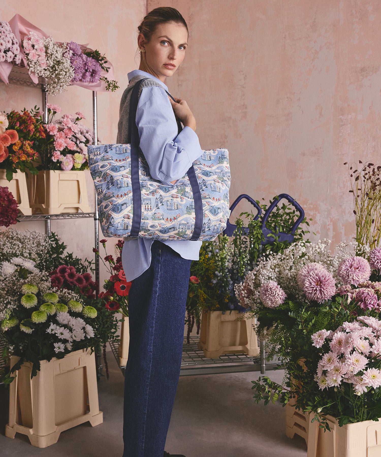 イーストウエスト トートバッグ London Town