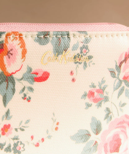 ミニ コンチネンタル ウォレット Hackney Rose