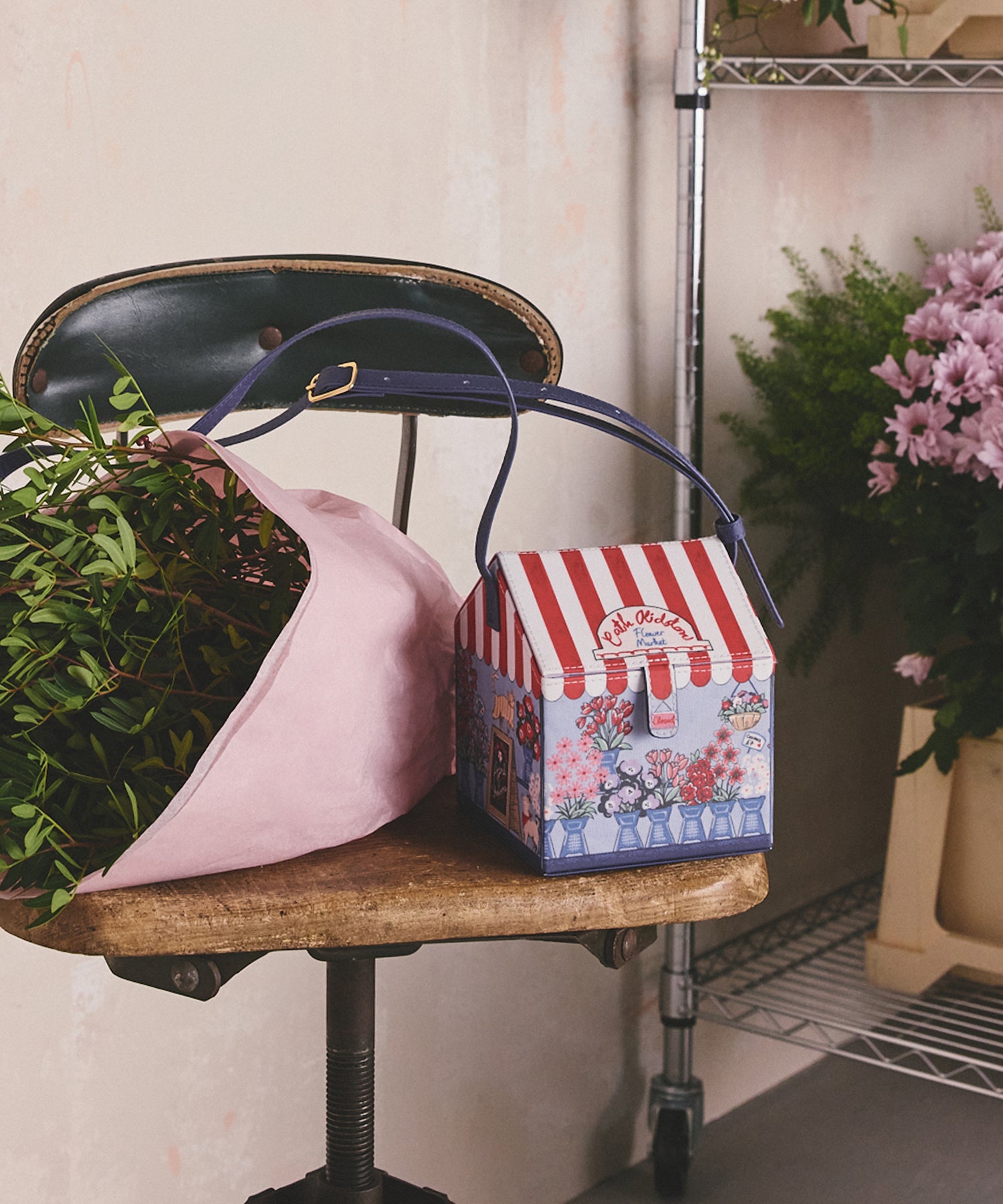キャスキッドソン ミニグラブクロスボディーソリッドバッグ いちご ポーチ セット Cath Kidston - キャスキッドソン ミニグラブクロスボディーソリッド