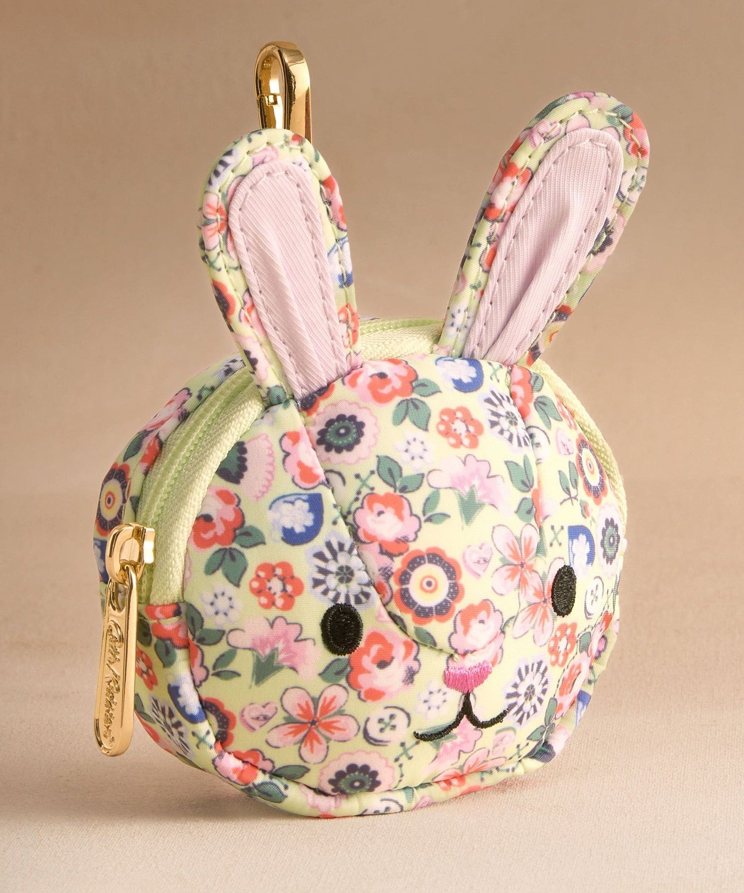 クリップ オン  パース バニー  Pearly Queen Ditsy