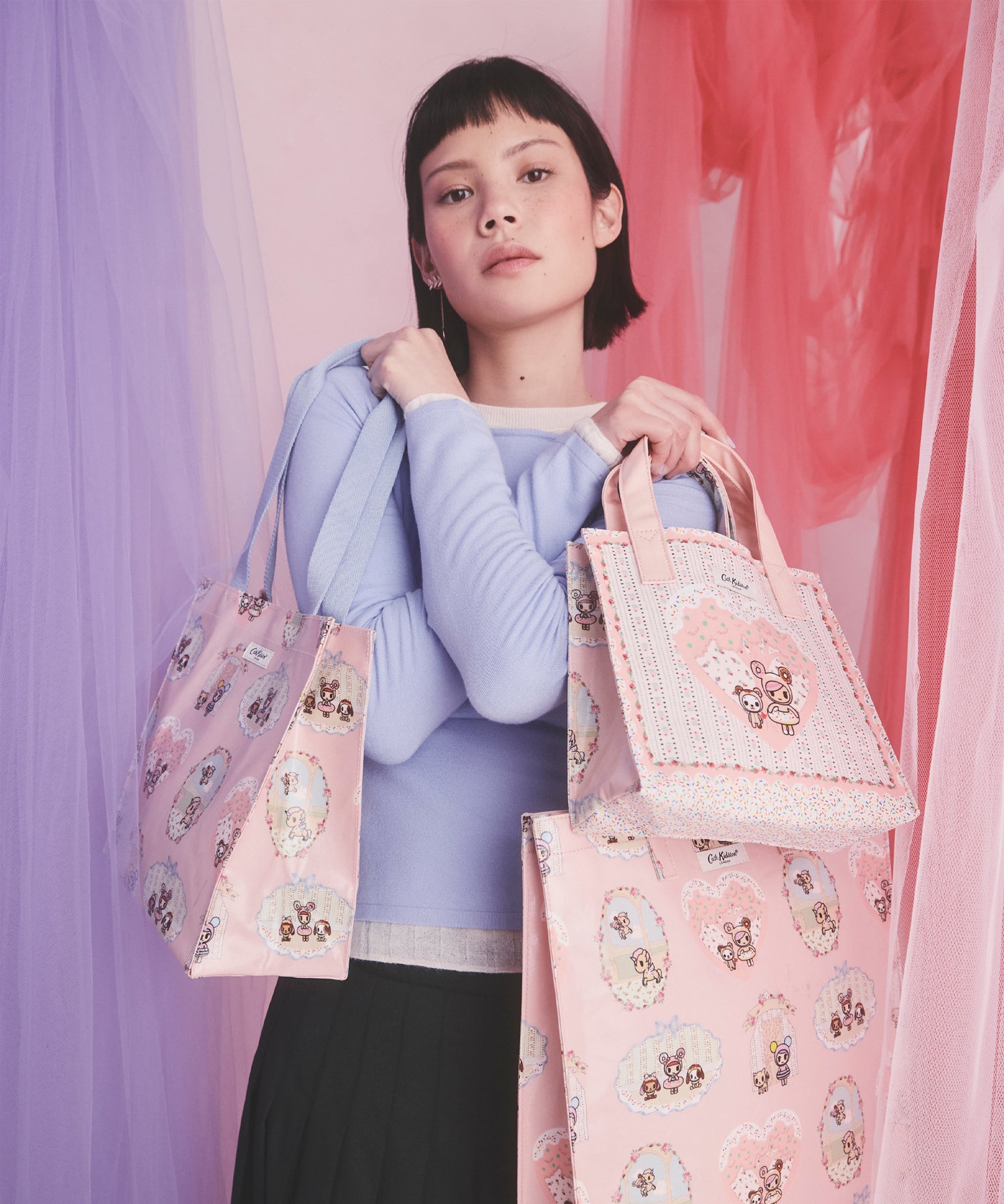 ミディアム ブックバッグ Tokidoki Town | Cath Kidston 日本公式