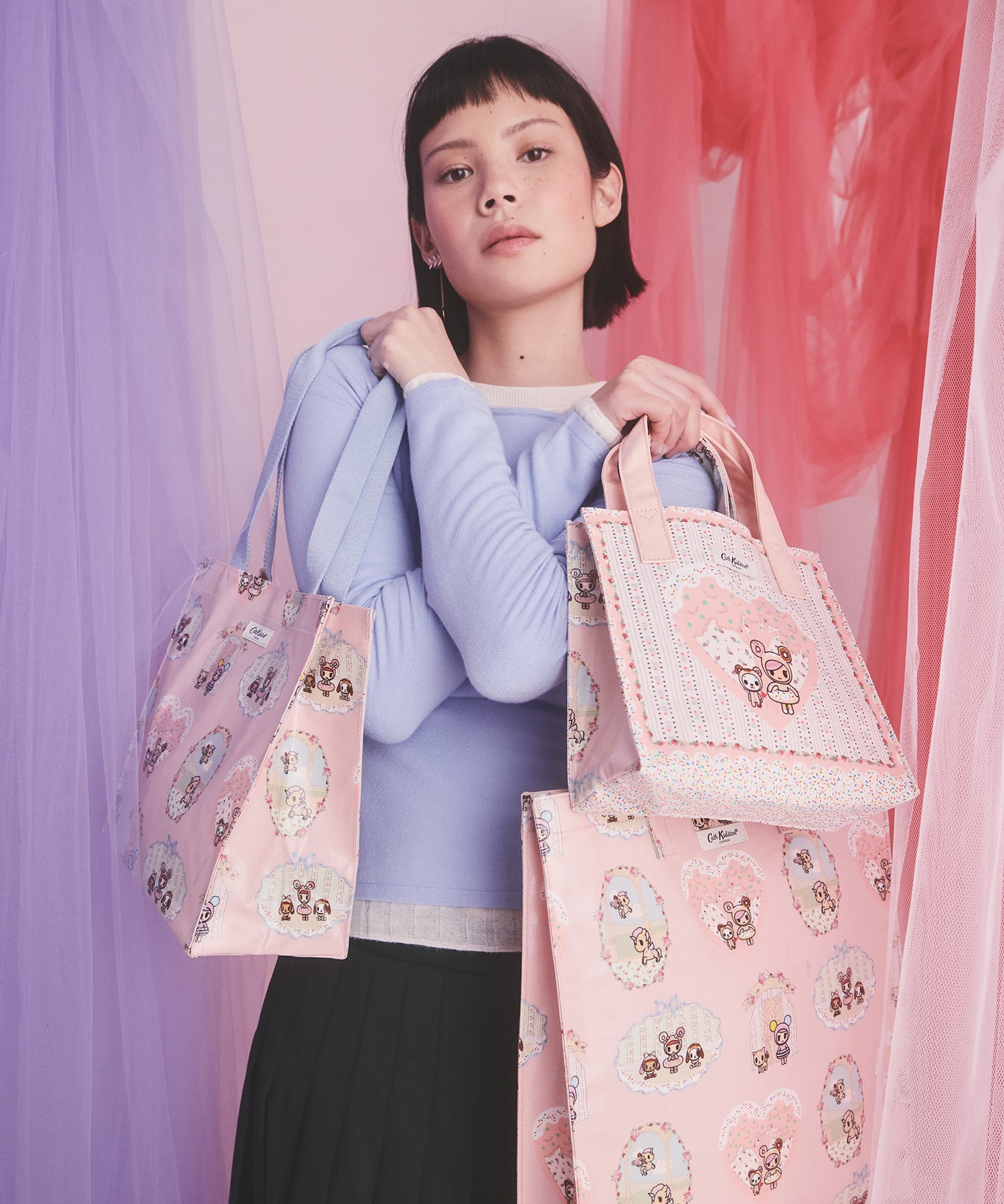 ラージ ブックバッグ Tokidoki Town | Cath Kidston 日本公式
