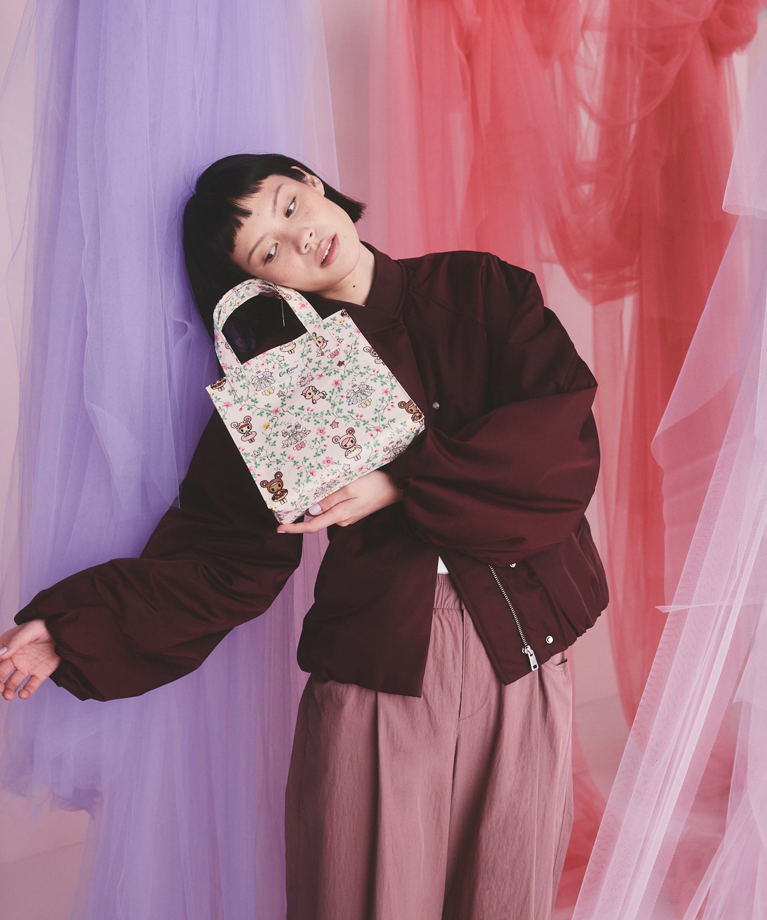 スモール ブックバッグ Tokidoki Paper Dresses