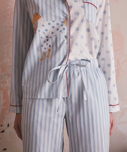 ボタン パジャマ Hackney Dogs