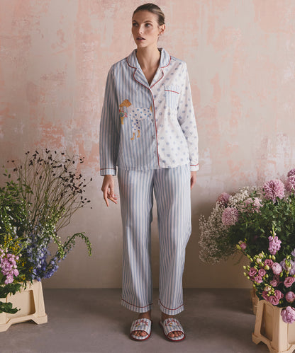 ボタン パジャマ Hackney Dogs