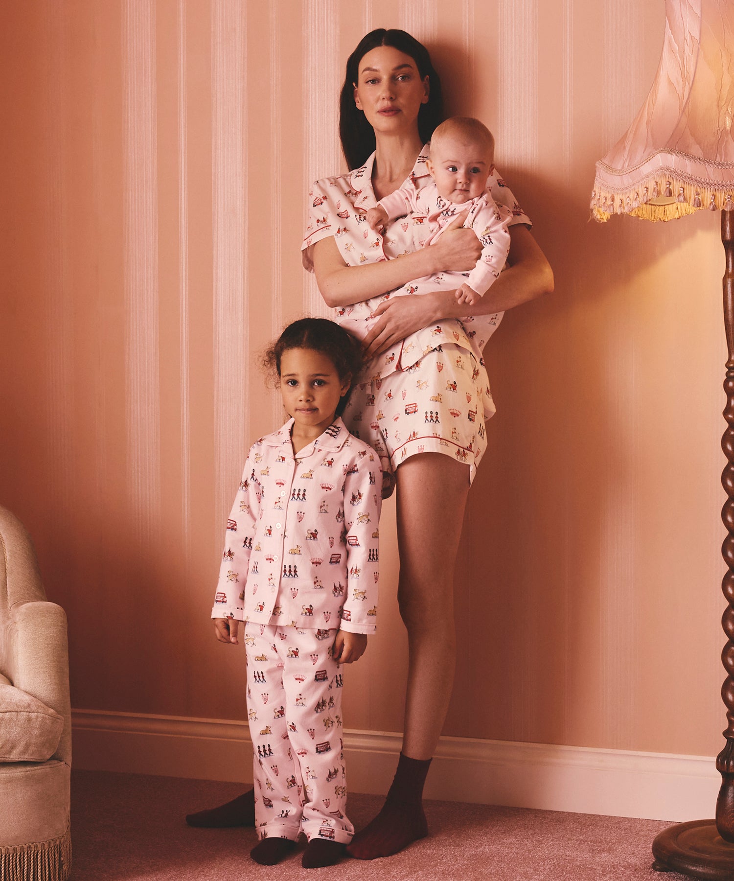 ボタン パジャマ ショート Stanley in London