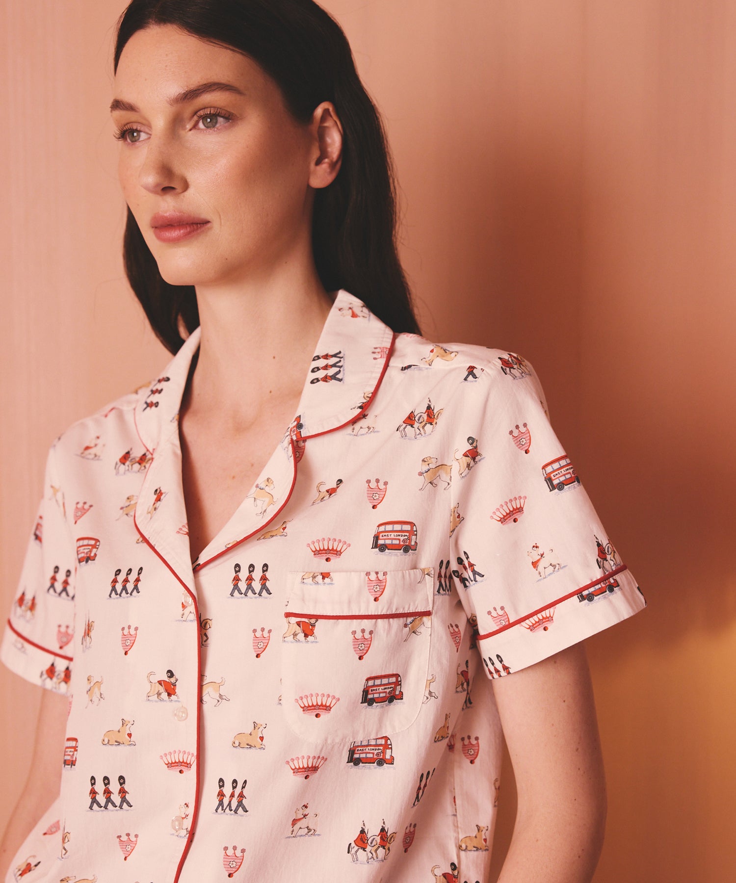 ボタン パジャマ ショート Stanley in London
