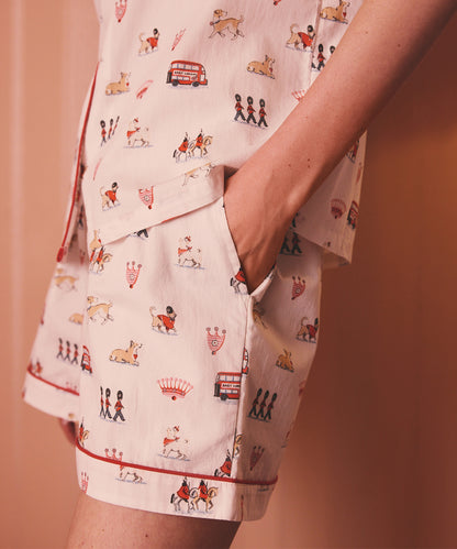 ボタン パジャマ ショート Stanley in London