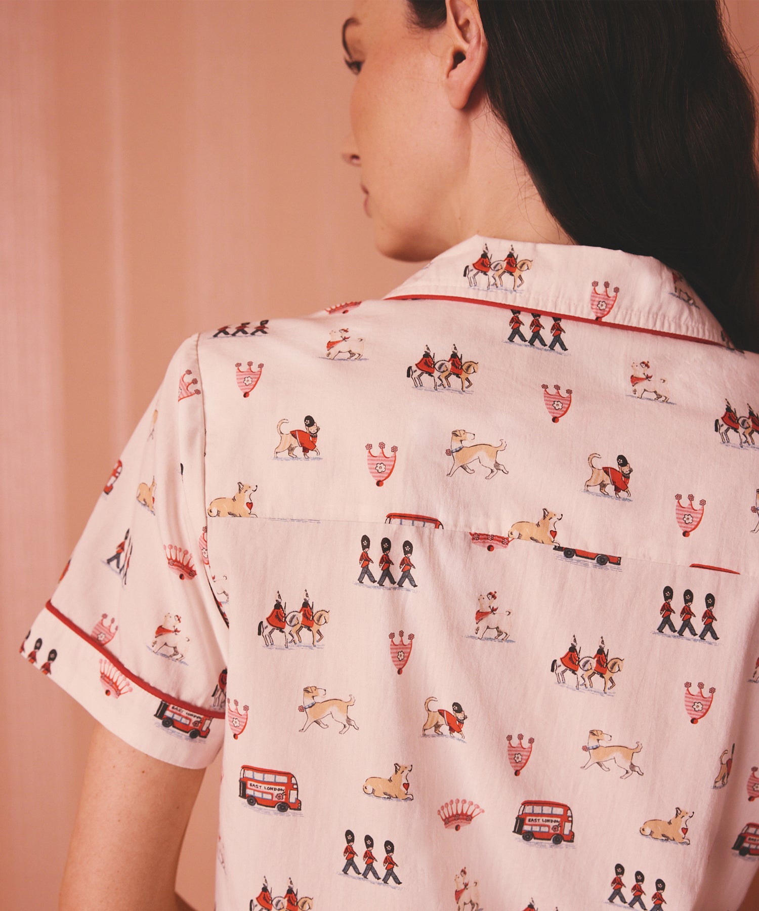 ボタン パジャマ ショート Stanley in London | Cath Kidston 日本公式