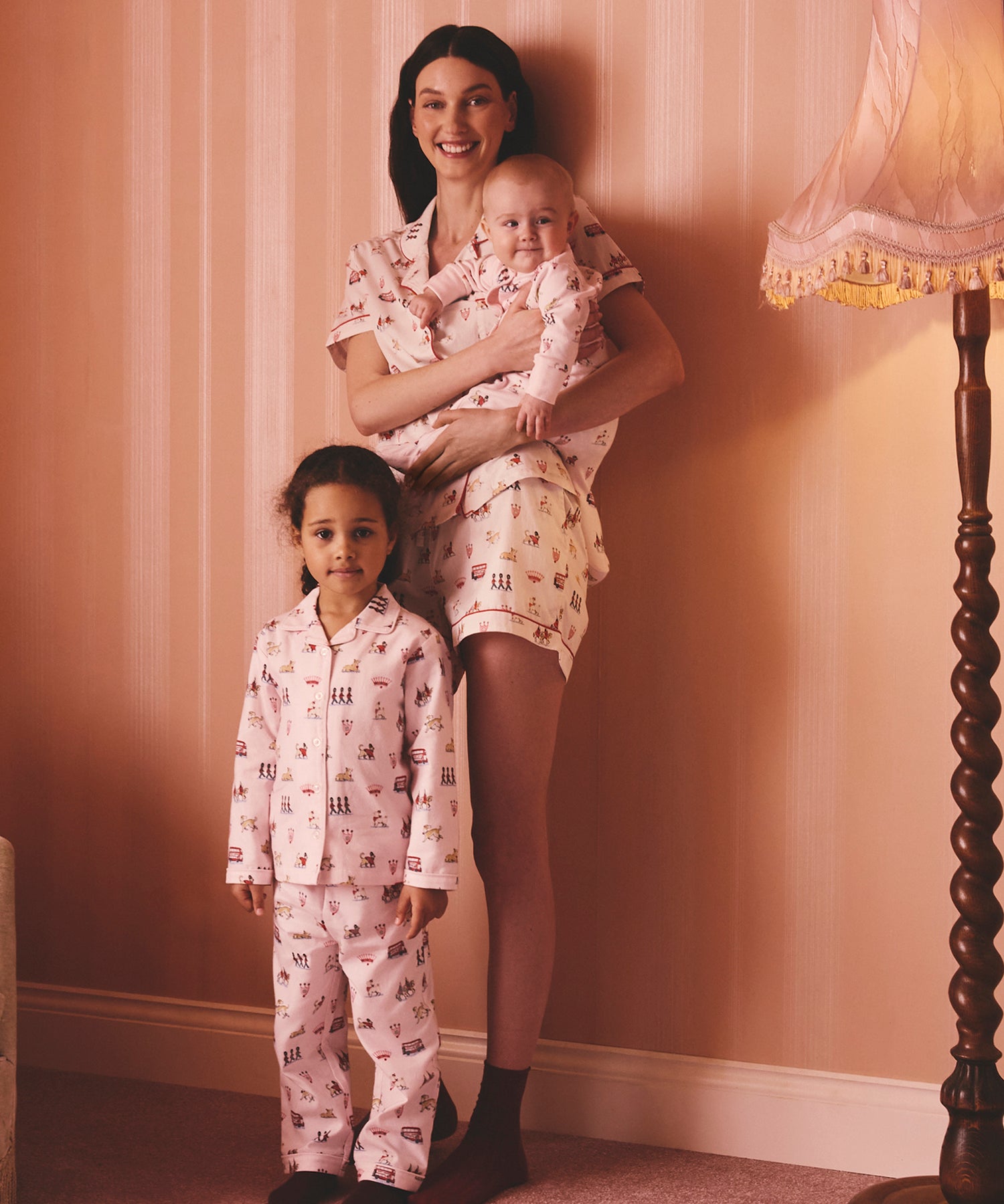 ボタン パジャマ ショート Stanley in London