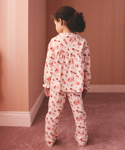 キッズ ロングスリーブ パジャマ Valentines