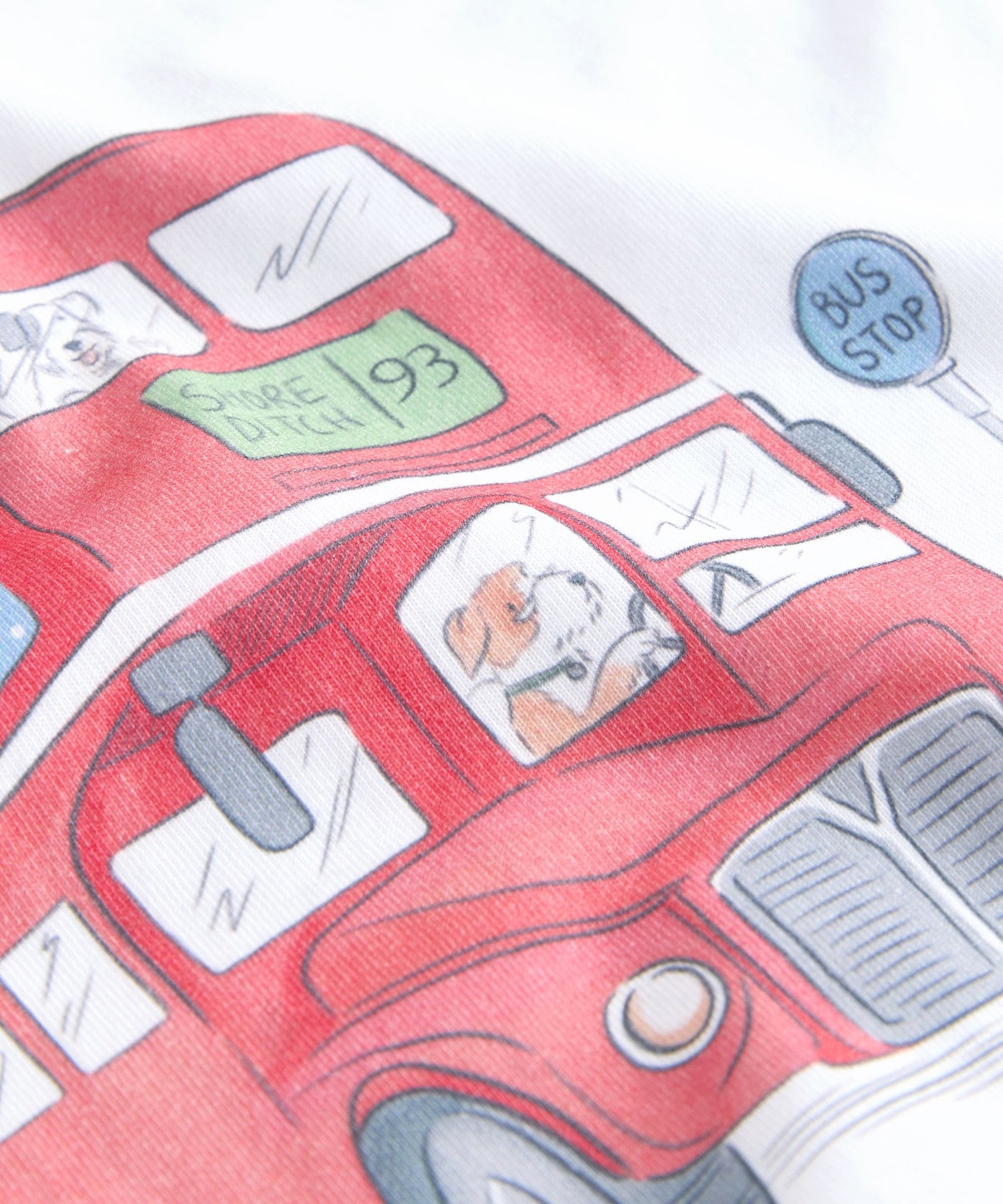 キッズ Tシャツ Stanley's London Bus | Cath Kidston 日本公式