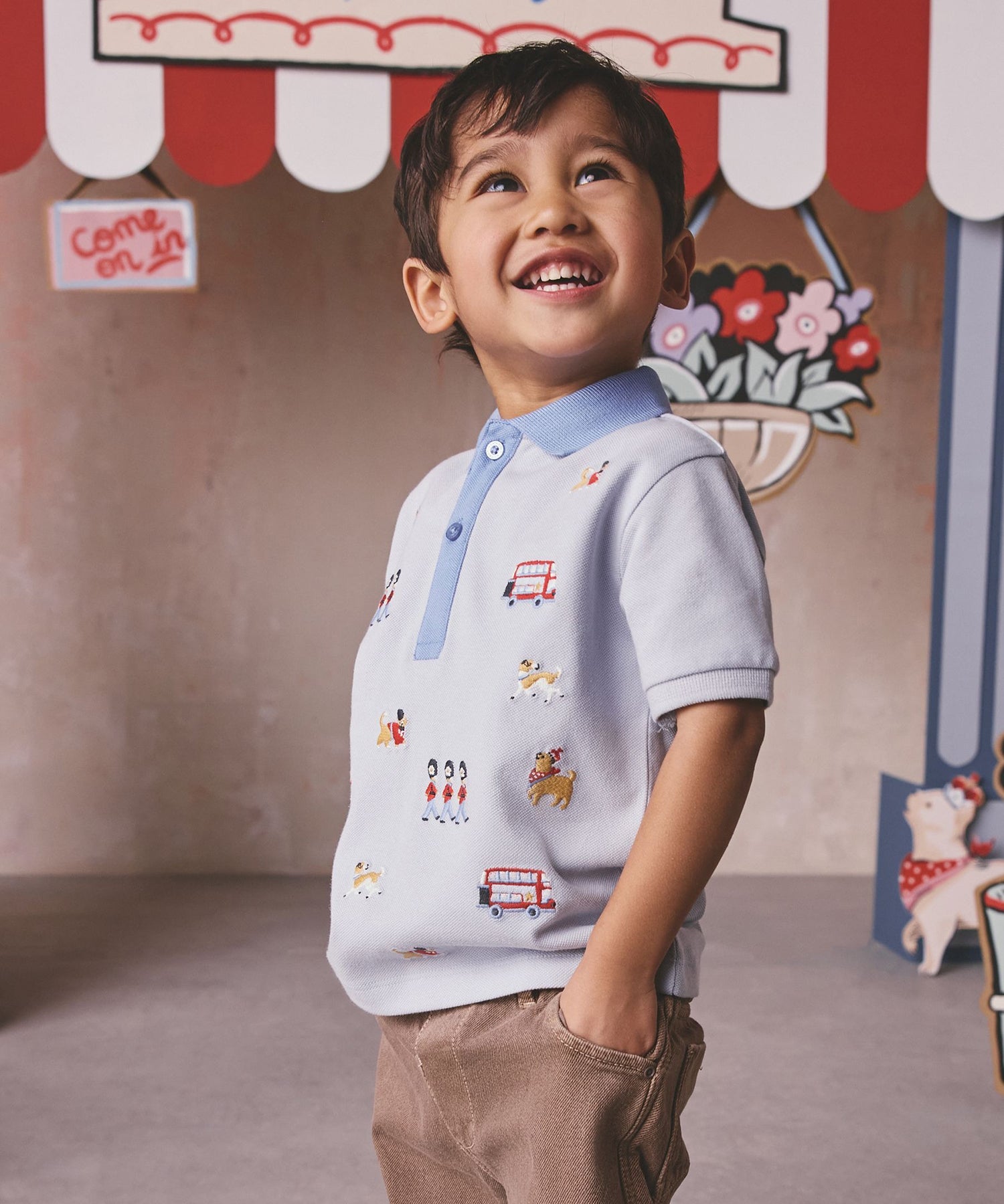 キッズ ポロシャツ Queenie's London | Cath Kidston 日本公式