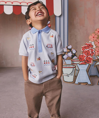 キッズ ポロシャツ Queenie's London