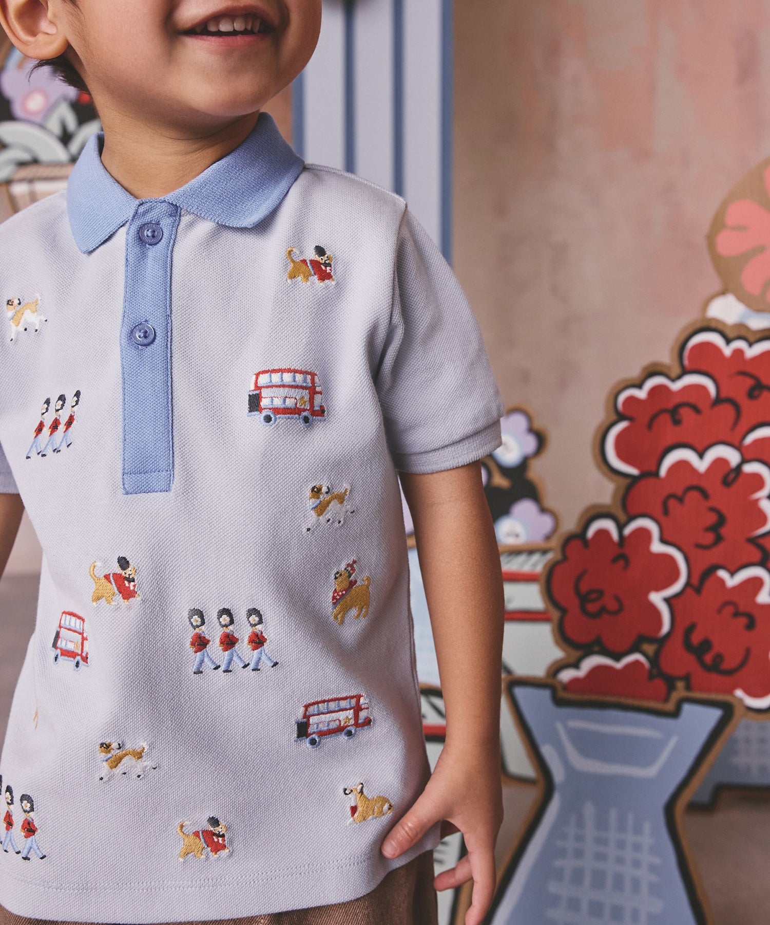 キッズ ポロシャツ Queenie's London