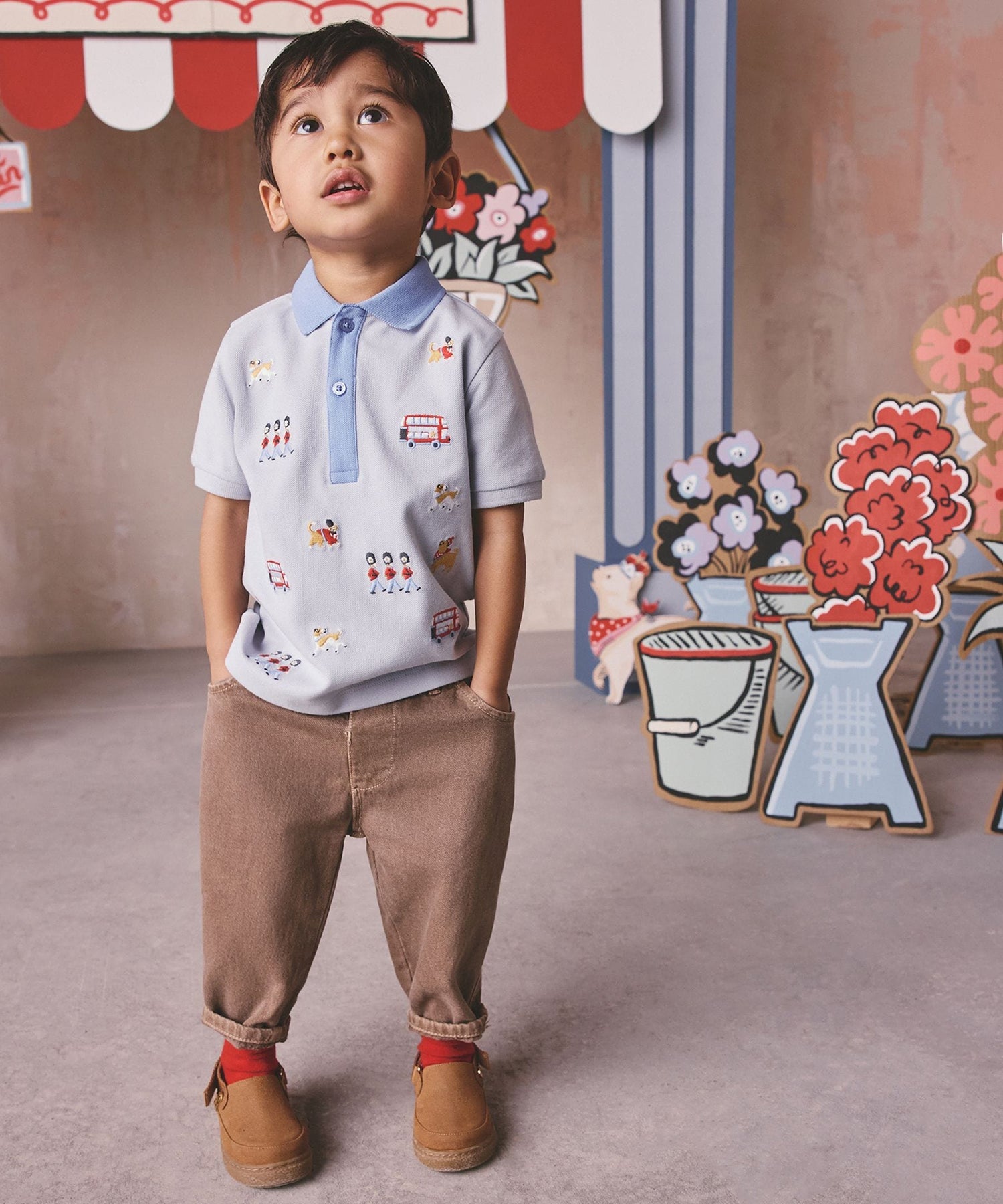 キッズ ポロシャツ Queenie's London