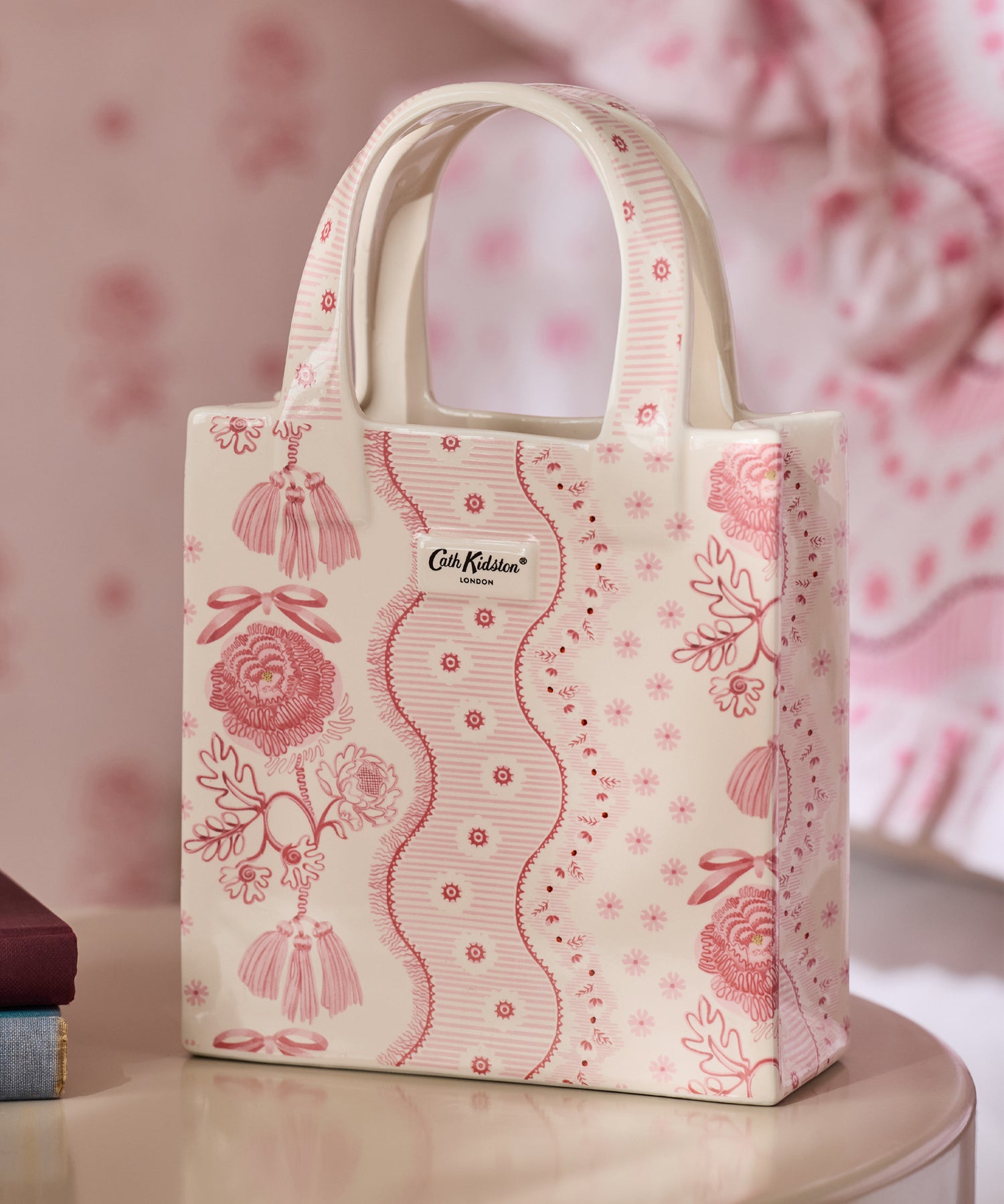 ブックバッグ フラワーベース Spitalfields Silk