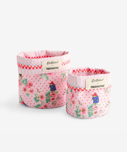 パディントン リバーシブル ストレージ 2個セット Paddington Blossom