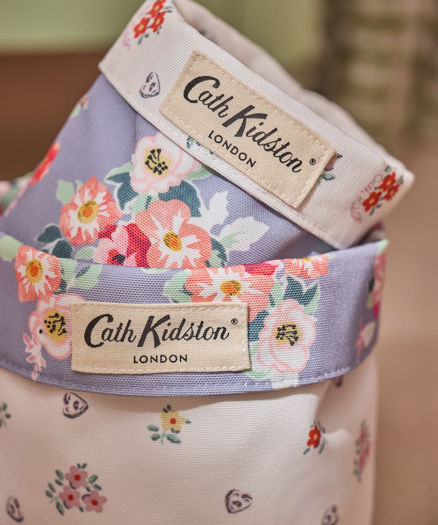 リバーシブル ストレージ 2個セット Archive Floral / Button Block