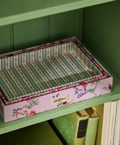 ファブリック トレイ Birds