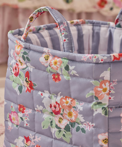 キルテッド ストレージ 2個セットArchive Floral