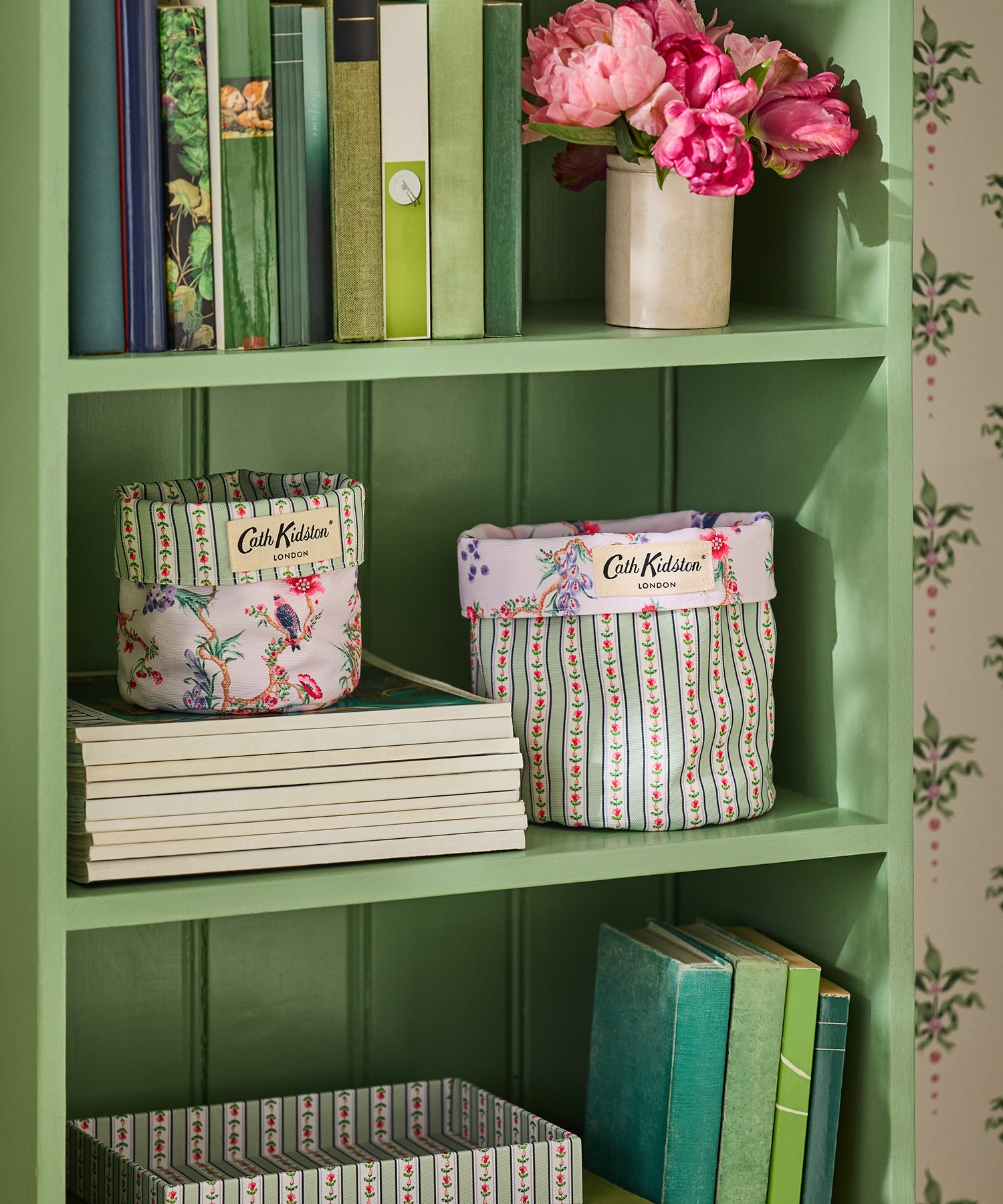 ストレージボックス 3個セットPink Floral | Cath Kidston 日本公式