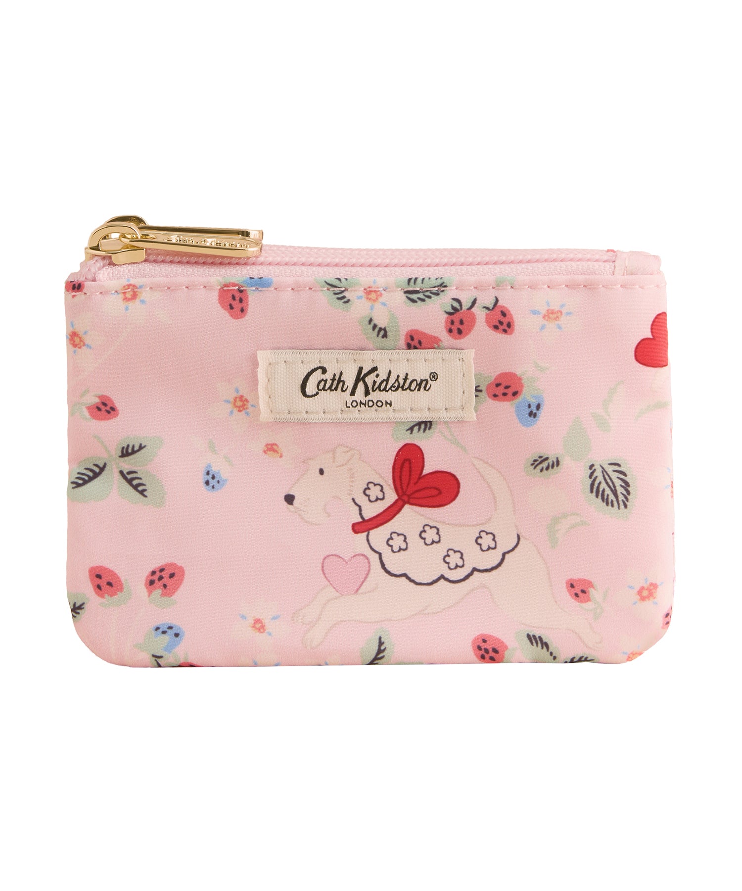 ダブル ジップドパース Puppy Floral | Cath Kidston 日本公式