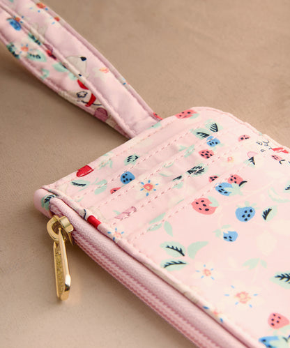 カード&コイン パースW Puppy Floral