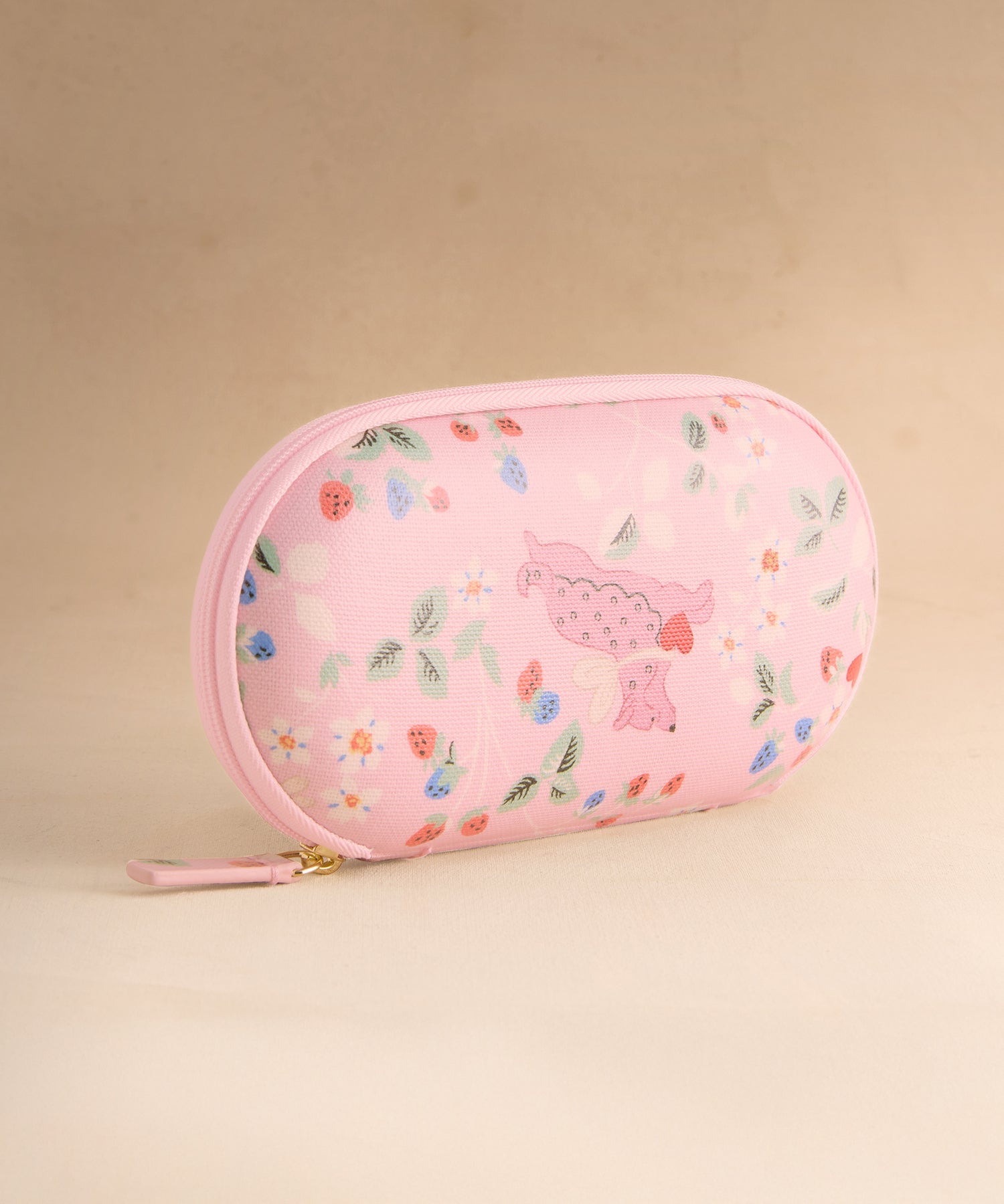 グラスケース Puppy Floral