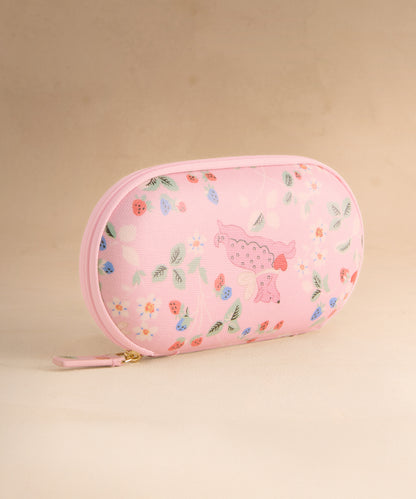 グラスケース Puppy Floral