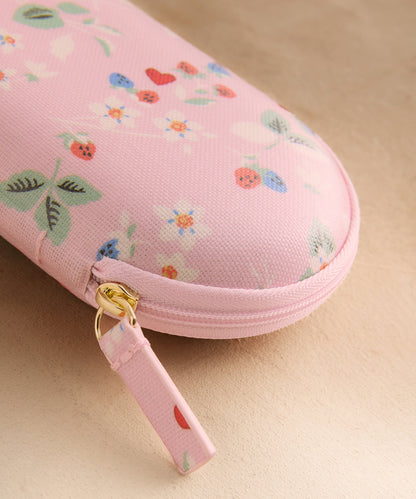 グラスケース Puppy Floral