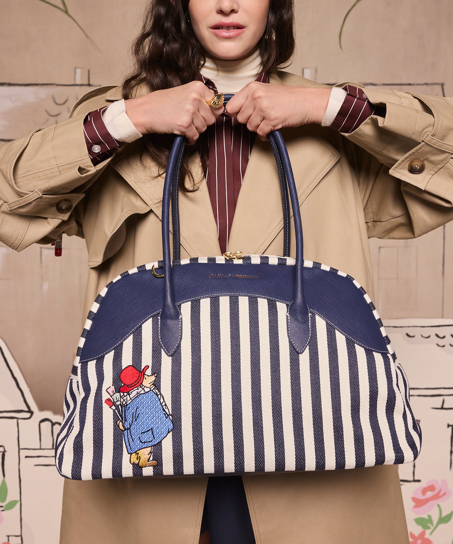 パディントン ボウリング バッグ Paddington Stripe