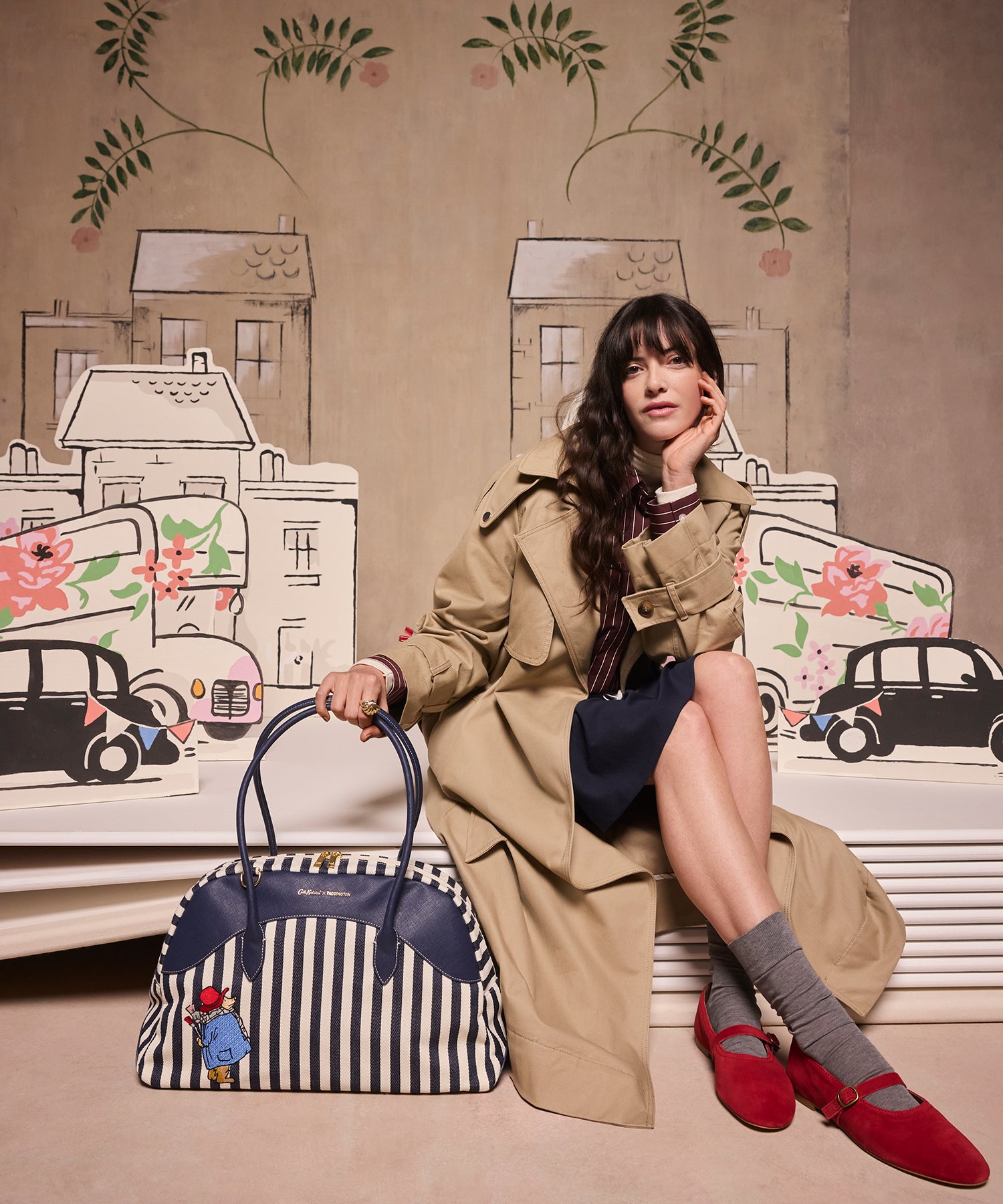 えりりん様　paddington キャスキッドソンハンドメイドオーダーバッグ パディントン ボウリング バッグ Paddington Stripe | Cath Kidston
