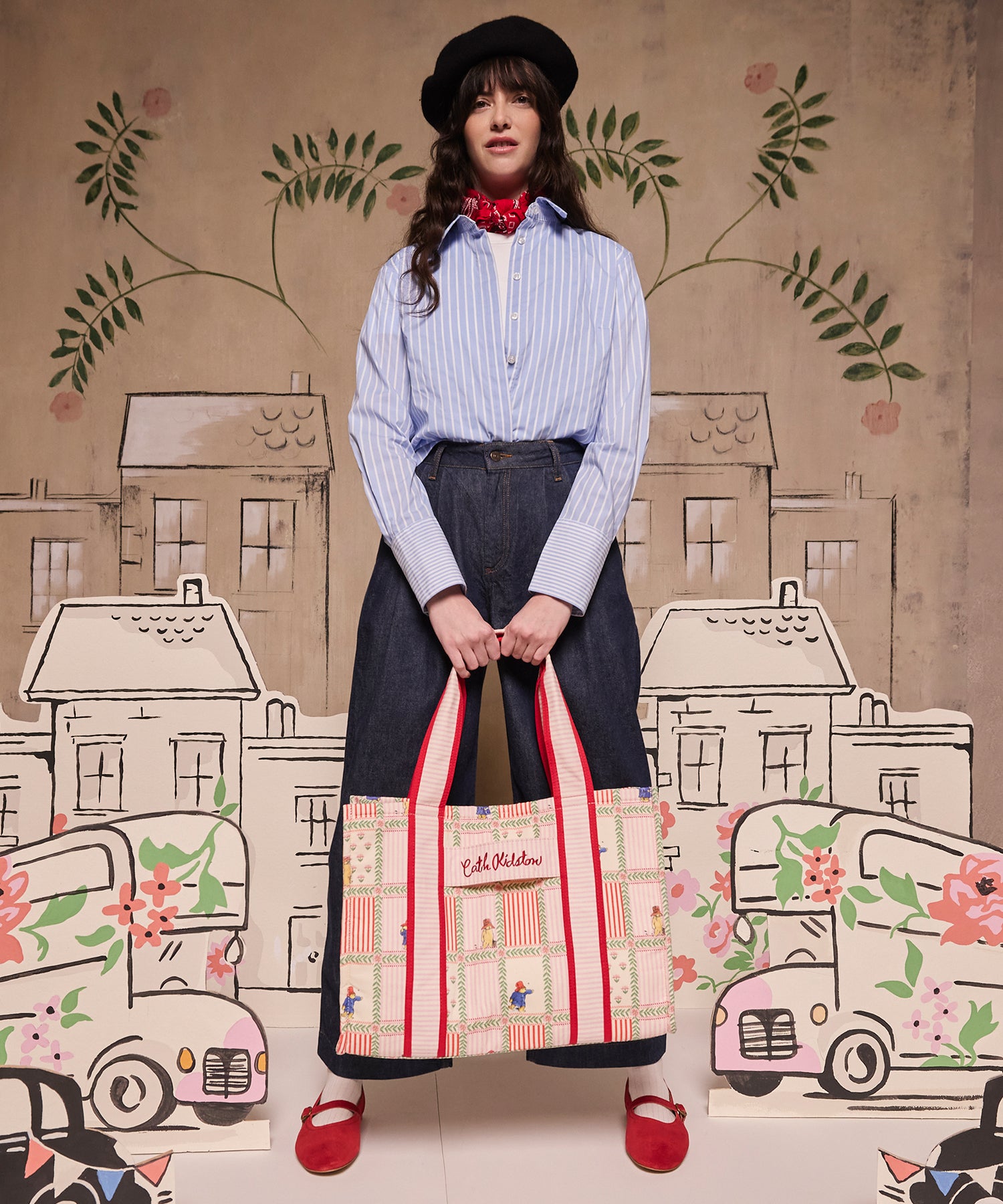 パディントン マーケット ショッパー Paddington Check | Cath Kidston