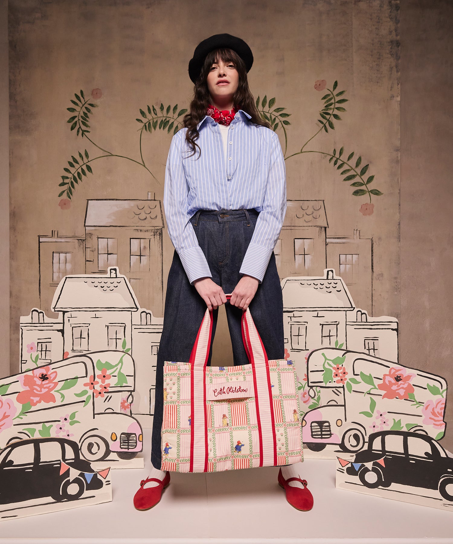 パディントン マーケット ショッパー Paddington Check | Cath Kidston