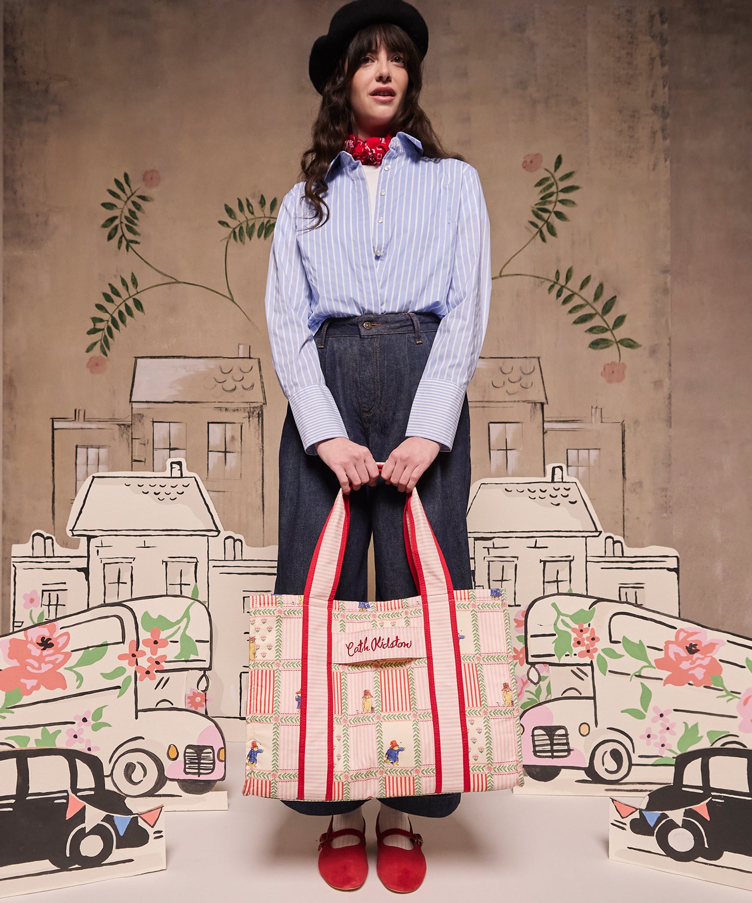 パディントン マーケット ショッパー Paddington Check | Cath Kidston