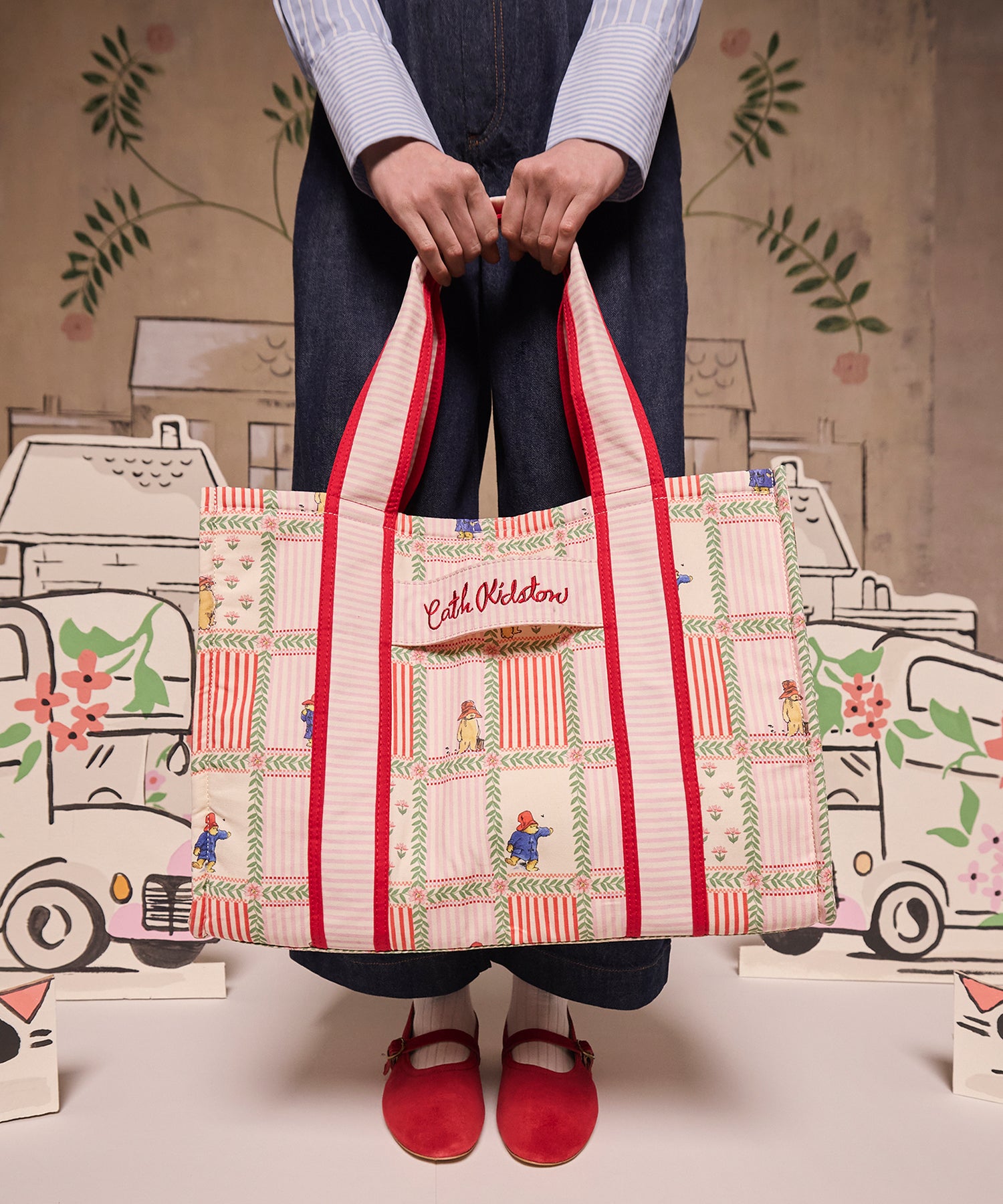 パディントン マーケット ショッパー Paddington Check | Cath Kidston