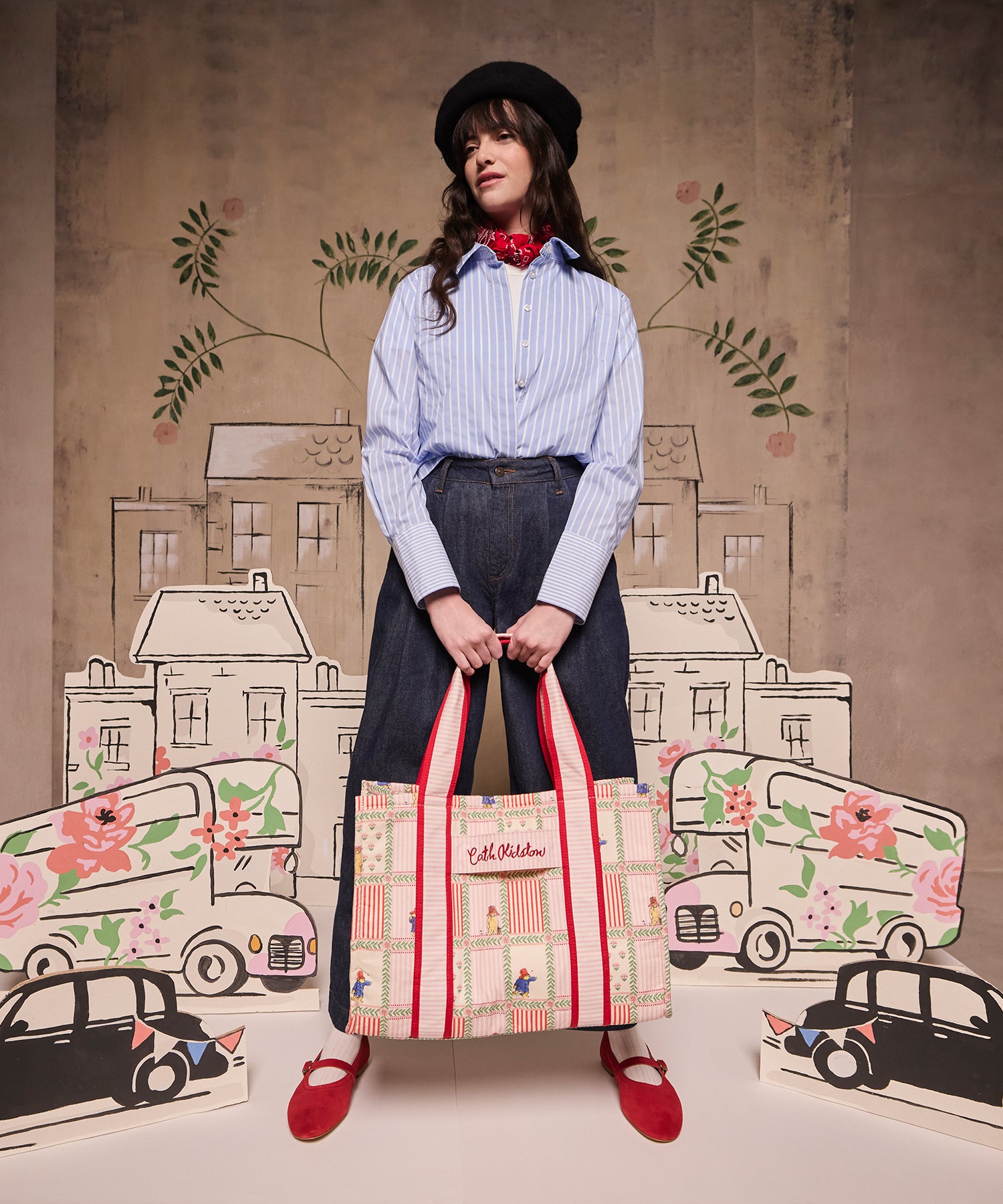パディントン マーケット ショッパー Paddington Check | Cath Kidston